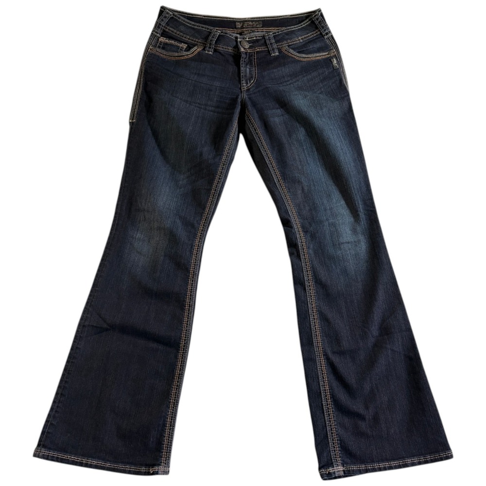 Buckle‎ Silver Jeans Co. Suki Surplus Bootcut Women 31x32 (33x31.5) Blue Denim